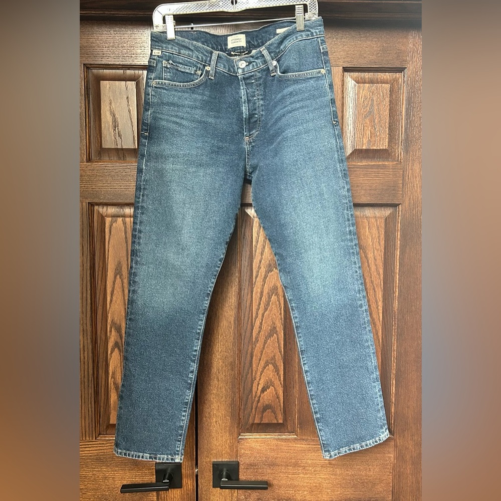 Citizens Of Humanity Blue Straight Jeans
